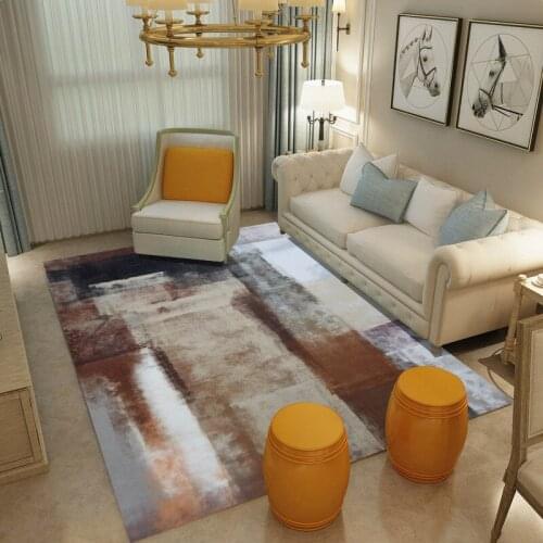 New Design Modern Abstract Ink Large Carpet For Living Room High-quality Non-slip Tapetes Tapis Alfombra Tapete Para Sala