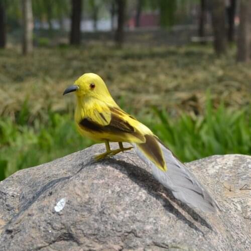 About 13cm colourful feathers bird ,plastic foam &natural feathers little bird Handmade art model toy,prop,decoration gift w5522