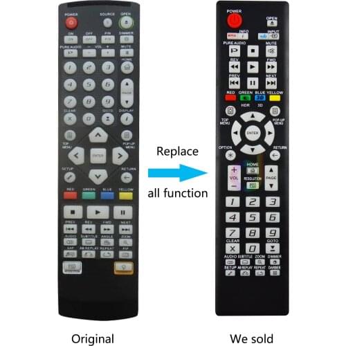 Remote Control For Oppo BDP-80 BDP-83 3D Blu-ray BD DVD Disc Player