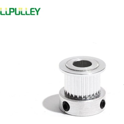 LUPULLEY GT2 26T K Type Timing Pulley Bore 4/5/6/6.35/7/8mm GT2 K Model Pulley 26 Teeth Belt 7/11/16mm Synchronous Wheel pulleys