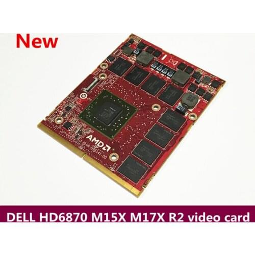 New original binding DELL HD6870 M15X M17X R2 notebook video card DDR5
