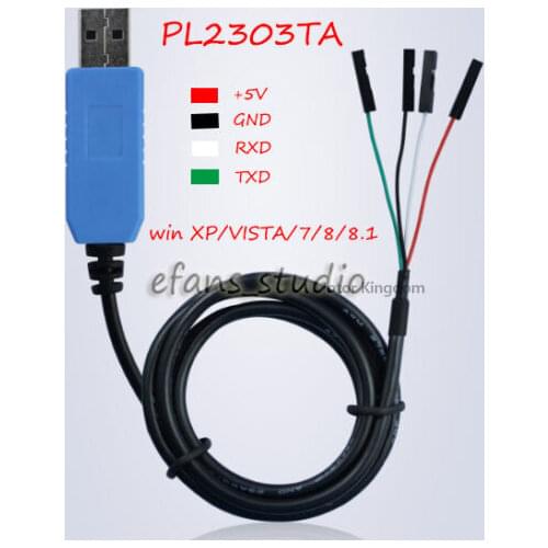 1PCS PL2303TA USB TTL to RS232 Converter Serial Cable module for win XP/7/8/8.1