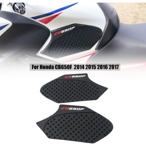 CB650F 2014-2017 Fuel Tank Pad Anti Slip Protector Stickers Knee Grip Side Decals For Honda CB650F CB650 F CB 650F Motorcycle