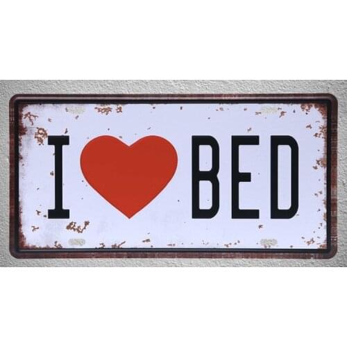 I love bed sex life love bar drink beer wine Tin Plates Signs wall man cave Decoration Metal Art Vintage Poster
