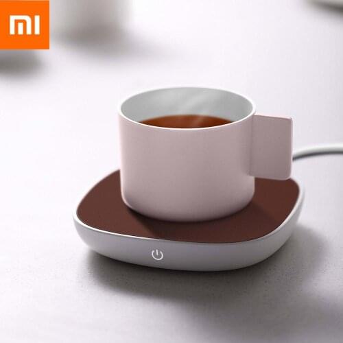 Xiaomi SJ Insulation Heating Coaster 55 degree Constant Temperature DC 12V PI Heating for Porcelain Glass Metal Cup