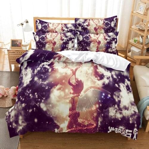 Bedding set duvet cover set 3d bedding digital printing bed linen queen size bedding set fashion design