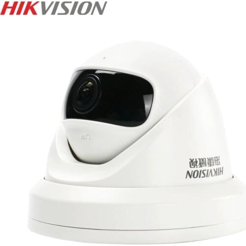 HIKVISION DS-2CD3345P1-I Chinese Version Wide-Angle 180 Degree 4MP H.265 IP Dome Camera IR Support Hik-Connect APP ONVIF PoE