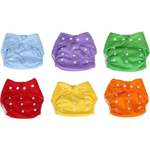 Reusable Baby Diapers Washable Nappies Cloth Diaper Waterproof Baby Newborn Summer Version Diaper Nappy