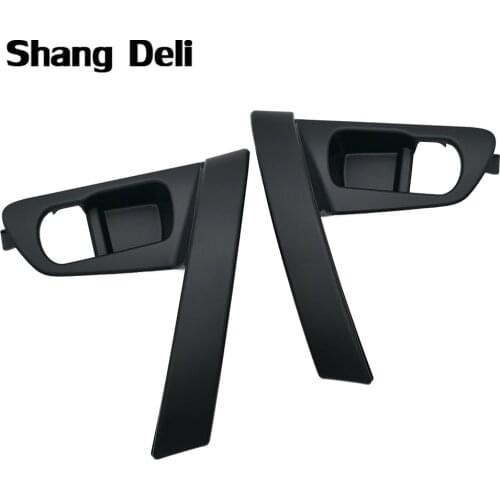 Car Front Inside Base Interior Door Handle Trim Cover For Nissan Qashqai J10 2007 2008 2009 2010 2011 2012 2013 2014 2015