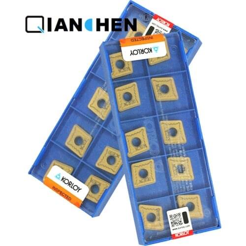 Original Korea Korloy CNMG160616-GR NC3030 CNMG160616-HS PC9030 CNMG190608-B25 NC3020 (10pcs/lot) Internal Turning Tool Inserts