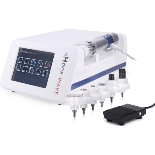 Physio therapy Use Portable Radial Pain Elimination Shock Wave Therapy Device