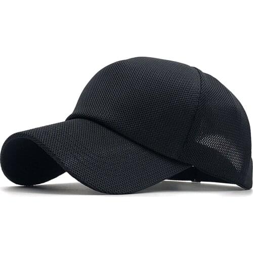 Simple Baseball Cap Men Snapback Caps Mesh Bone Women Hats For Men Casquette Gorras Solid Hip hop Dad Baseball Hat fishing Cap