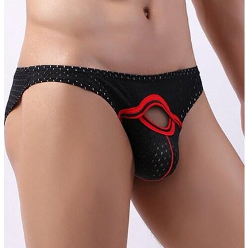 Men Briefs Sexy Mens Underpants Breathable Comfortable U Pouch Mens Underwear Soft Low Waist Briefs Fashion Cueca Panties