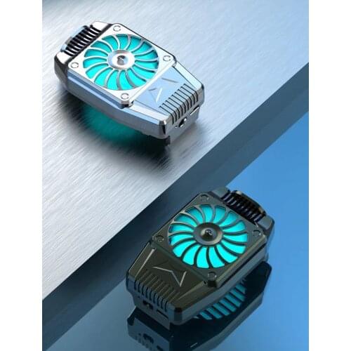Universal Mini Mobile Phone Cooling Fan Radiator Turbo Hurricane Game Cooler Cell Phone Cool Heat Sink For IPhone/Samsung/Xiaomi