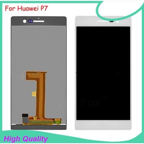 For Huawei Ascend P7 LCD Display Touch Screen Digitizer Assembly 100% Tested Original 5 inch 1920x1080 Display Free Tools