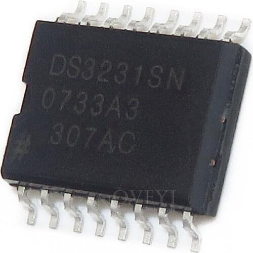 10pcs/lot DS3231 DS3231SN DS3231N SOP-16 In Stock