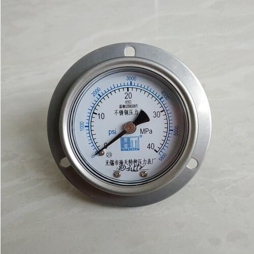 60&63mm(2.5") Stainless steel bourdon tube (Standard version) pressure gauge, manometer