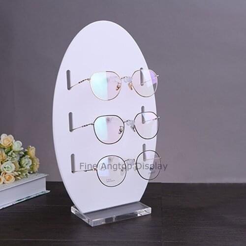 Acrylic Rack Eyeglasses Showing Jewelry 3 Pair Sunglasses Stand Holder
