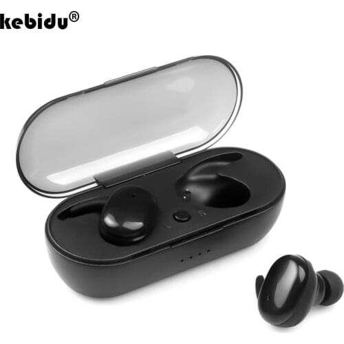 Y30 Wireless Headphones TWS Bluetooth 5.0 Earphone HiFi IPX5 Waterproof Touch Control Headset For Sports/Game with Microphone