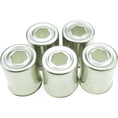 5PCS/LOT Stainless Steel Pentagon Hole Magnetron Caps for Microwave Replacement Parts for Microwave Ovens Copler Microondas Caps