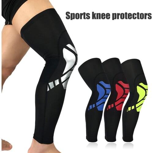 1PCS Professional Basketball Knee Support Brace Breathable Knee Pad Compression Sleeve Leg Warmer Football Leg Protective Gear