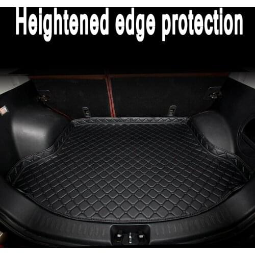 ZHAOYANHUA Custom fit car Trunk mats for Citroen C5 C4 Air Picasso C2 C4L C-elysee DS5 LS DS6 5D car styling carpet floor liner
