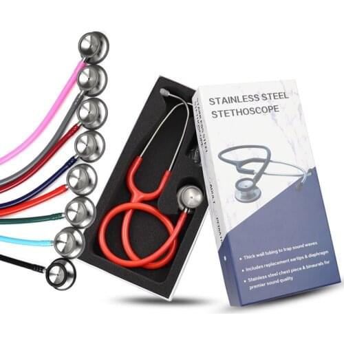 Medical Professional Dual Head Adult Pediatric Infant Neonatal Estetoscopio Cardiology Classic II Doctor Nurse Vet Stethoscope