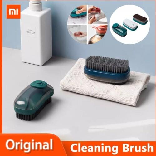 Xiaomi Miwuna Multifunctional Household Plus Liquid Cleaning Brush Soft Hair Removable Brush Head Sealing Adding Liquid forClean