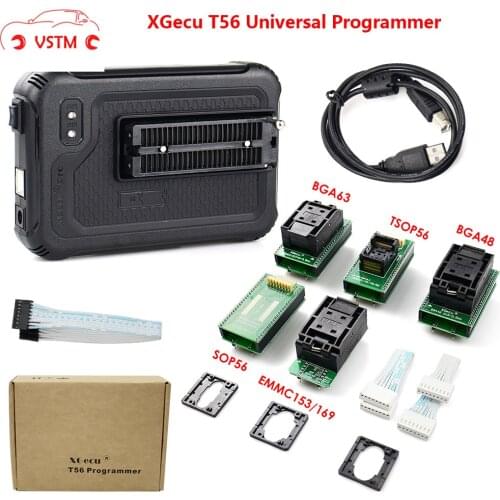 Newest XGecu T56 Universal Programmer Support Support 20000+ with 5 adapters