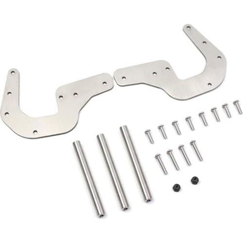 For LOSI LMT 4WD Solid Axle Monster Truck Bigfoot Off-Road Vehicle Front Bumper Metal Front Anti-collision Protection Bar PARTS