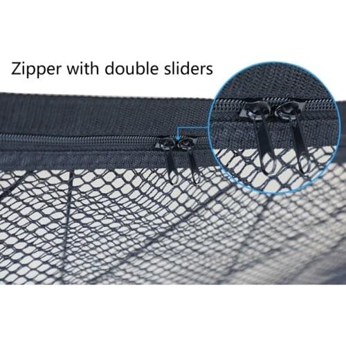 SUV Ceiling Cargo Net Pocket Car Roof Long Trip Storage Bag Tent Putting Access MOLE