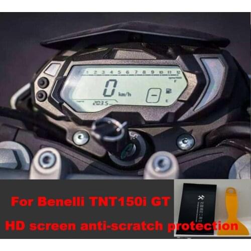 Motorcycle Instrument Speedometer Meter Scratch Protection Film Dashboard Screen Protector Sticker For Benelli TNT150i GT 2019