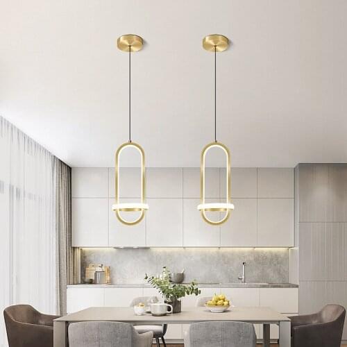 Nordic restaurant simple modern home dining table bedroom bedside creative personality net red bar small Pendant Lights LX101613