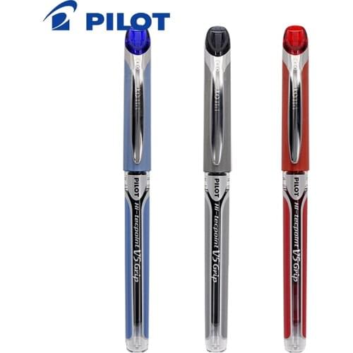 1pcs Japan Pilot Hi-Tecpoint Grip BXGPN-V5 0.5mm Extra Fine Rollerball Pen Gel Pen test special pen 3 Color