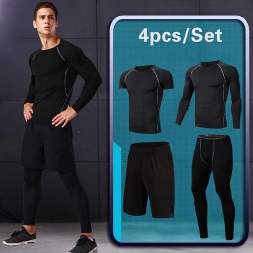 Palestra abbigliamento sportivo tuta da uomo tute da Jogging all'aperto tute sportive abbigliamento sportivo Casual tutaesterno