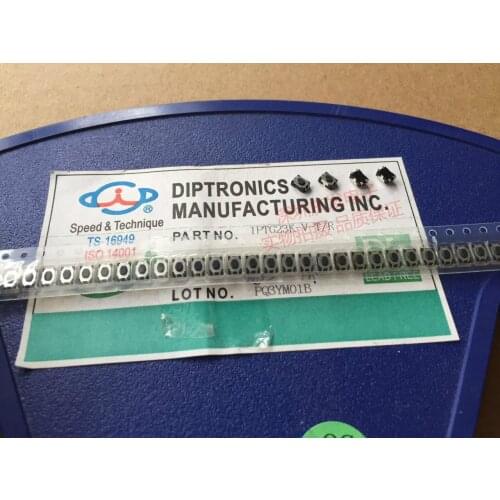 Taiwan Yuanda DIP logo Citroen remote control button 2.8*4.2*2 switch IPTG23K-V-T/R