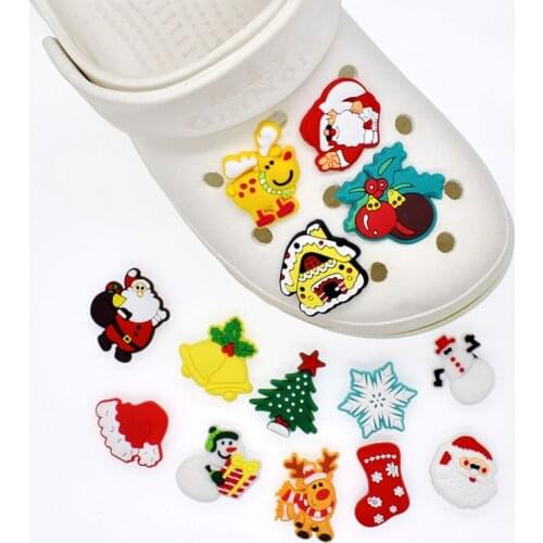 1Pcs Ghost Animals Punmkin PVC Charms Shoe Accessories Garden Shoe Decoration for Clog Shoes Charms Buckle Love X-mas Gift