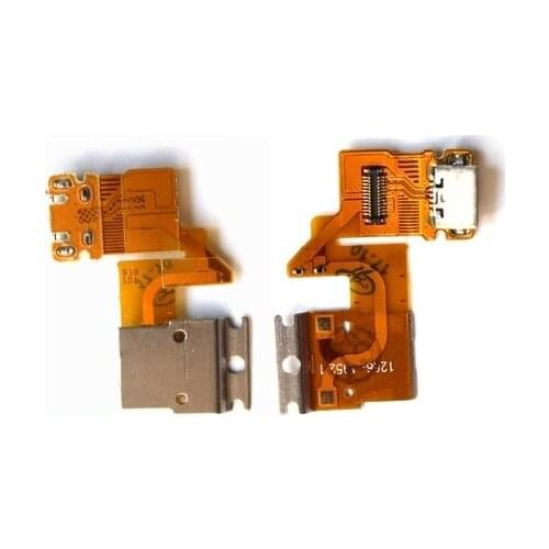 10pcs/lot USB Charger Charging Port Dock Connector Flex Cable Ribbon For Sony for Xperia Tablet Z SGP311 SGP312 SGP321 USB Flex