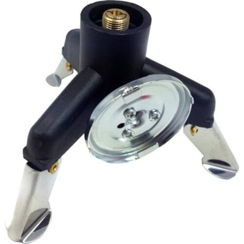 60% Hot Sale 7.5cm x 7.5cm Camping Gear Gas Burner Adapter Portable Tank Stove Gas Mini Triangle Converter Camping Equipment