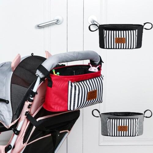 Stroller Accessories Baby Bag Out Walking Baby Stroller Organizer Bag Roomy Stroller Bag Diaper Nappy Organizer For Stroller