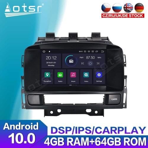 Carplay Car GPS Navigation For Opel Astra J 2010 2011 2012 2013 CD300 CD400 2 DIN Android Radio Multimedia DVD Player Audio Unit