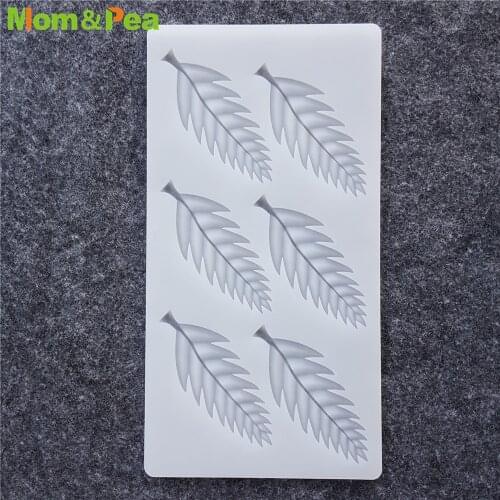CX138 6-Leaf Silicone Mold Chocolate Ornamental Fondant Mould Cake Decoration Insert Tools