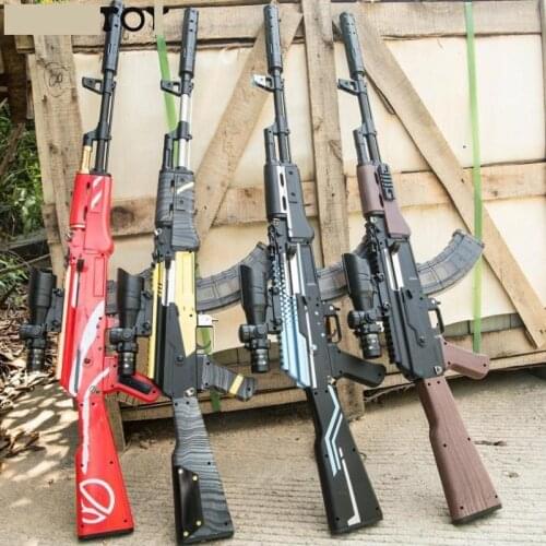 Airsoft Toy Gun Electric Rifle Toy Gun Water Gel Bullet Shooting Air Gun Toys Cs Game Air Soft Sniper Weapon Paintball Gun Ak47