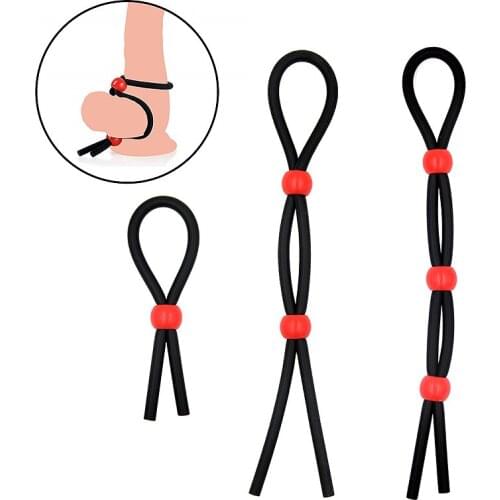 Reusable Cock Rings Delay Ejaculation Penis Rings Time Lasting Penis Erection Penis Sleeve Adult Erotic Sex Toys for Men lasting