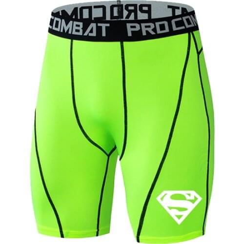 New PatternMens Fitness Sports Tights Running Shorts Mens Sports Shorts Compression Sprint Tights Quick Drying Shorts