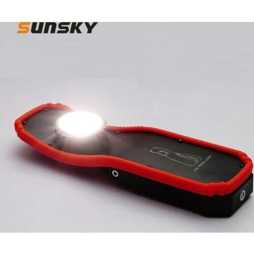 Car Repair Light Magnet LED Strong Light Outdoor Handheld Lighting Flashlight