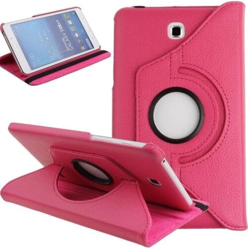 Tab 4 7.0 T230 T231 T235 360 Leather Case For Samsung Galaxy Tab 4 7.0 SM-T230 SM-T231 360 Degree Rotating PU Leather Flip Cove