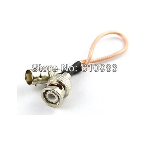 Extension cord BNC male plug to female Jack connector rf adapter cable RG316 15cm coax pigtail cable