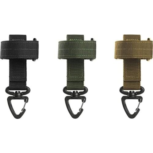 Outdoor Gloves Climbing Rope Storage Buckle Travel Camping Hiking Buckles Multi-purpose Glove Hook Military Fan