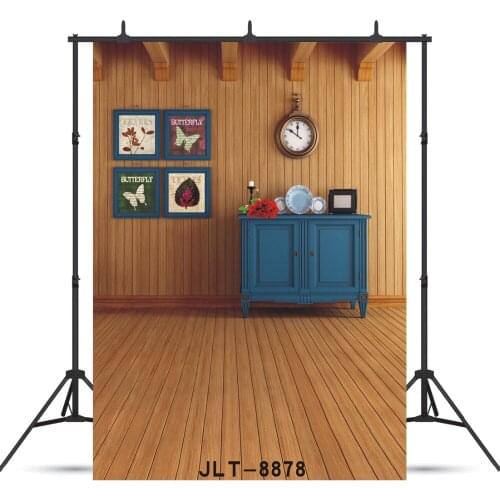 Box Clock Butterfly Vinyl Photographic Background For Wedding Birthday Child Baby Backdrop Studio Booth Shoot Photocall